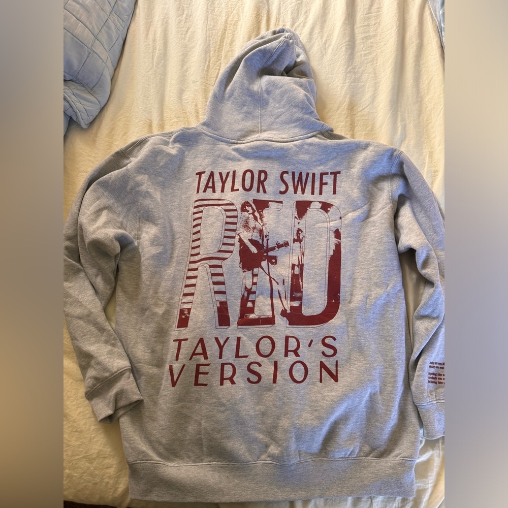 Taylor swift red hoodie